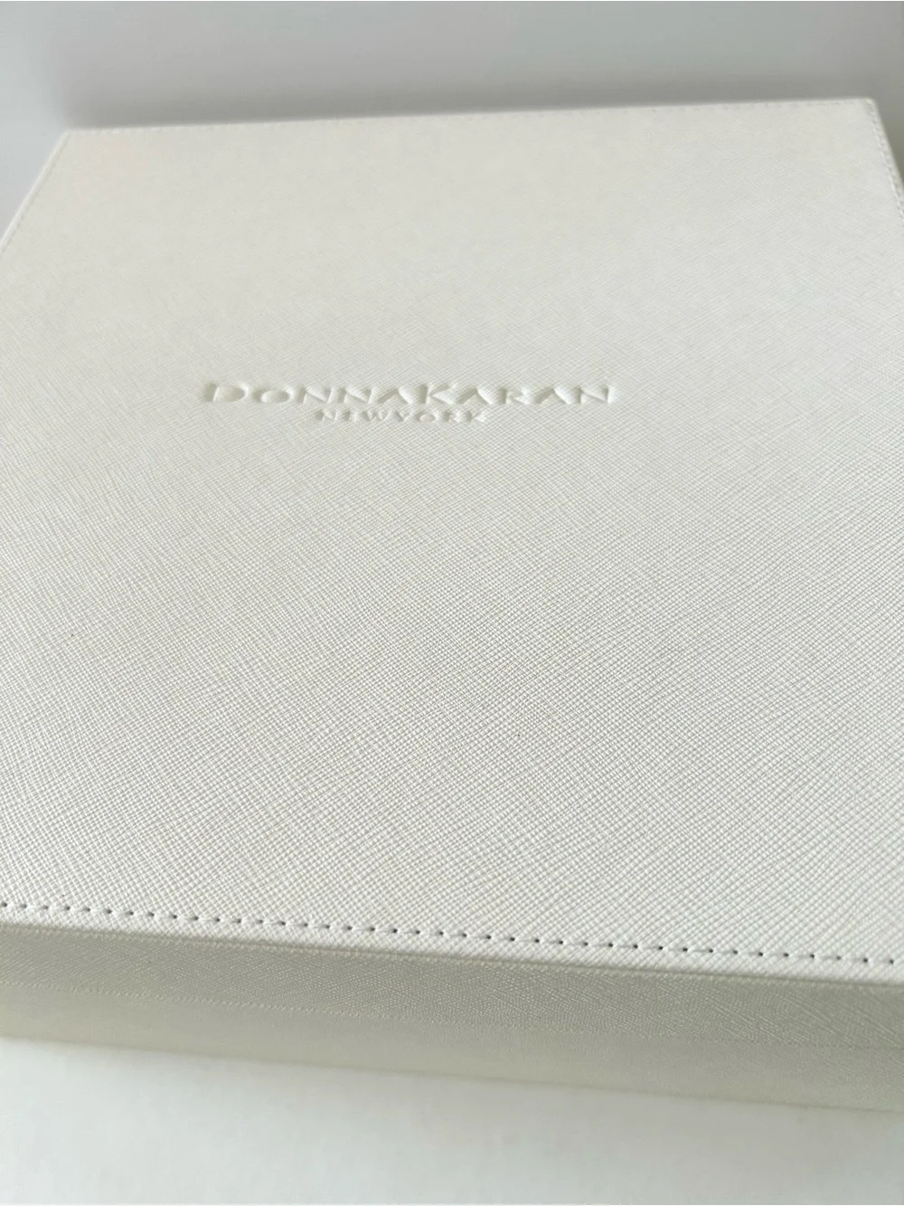 Donna Karan Accessory Box - Cream White